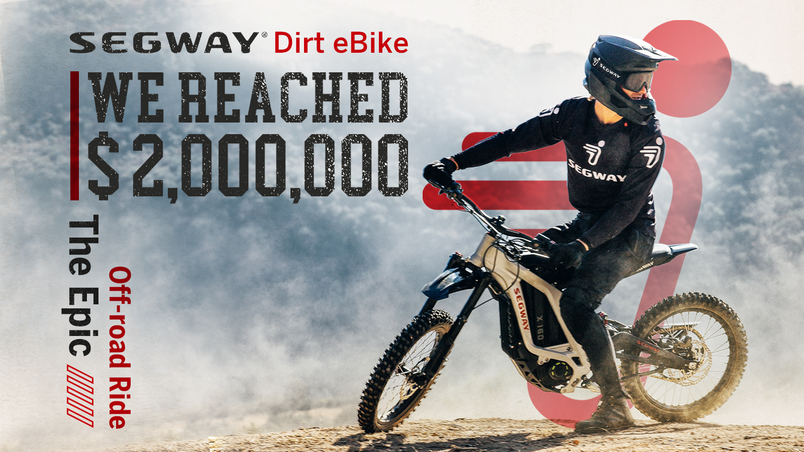 We Reached $2,000,000 Segway Dirt eBike The Epic Off-road Ride
